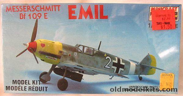 Hasegawa 1/72 Messerschmitt Bf-109E Emil - Oblt. Joachim Munchenberg 7./JG26, 1107 plastic model kit